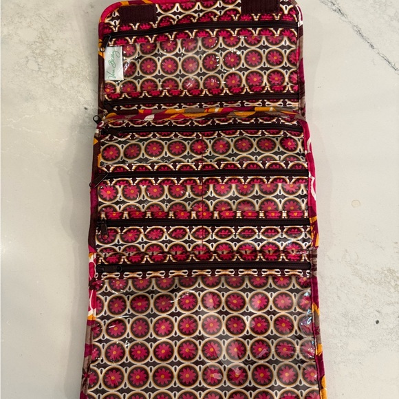 Vera Bradley Retired Y2K Carnaby Jewelry Book Folio Makeup Travel Organizer Bag - Picture 8 of 9